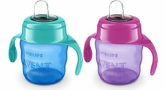 Vaso con pico de silicona y asas Philips Avent 200ml 6m+ en internet