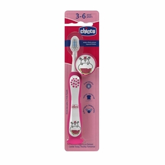 Nuevo Cepillo de dientes 3-6 años Chicco - Caramelo Bebés 