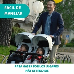 Imagen de OHlalà Twin Chicco doble ultra liviano y ultra compacto