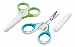 Tijera NUK para Bebés VERDE