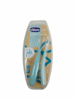 Cuchara de silicona Chicco x 2 unidades - tienda online