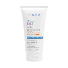 Fotoprotector Solar Fps 60 Color Dark Toque Seco 50ml Exel
