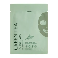 Máscara Facial Green Tea Humectante 1u Coony