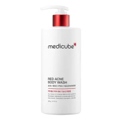 Red Acne Body Wash Gel De Baño Corporal 400g Medicube