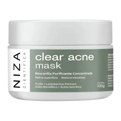 Clear Acné Máscara Purificante x100g Niza
