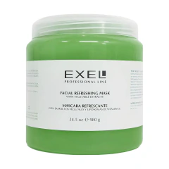 Máscara Facial Refrescante Extract. Vegetales 980ml Exel