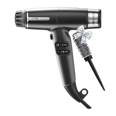 Secador Pelo IQ Lite Max Black Liviano 1600 W Gama Profesional