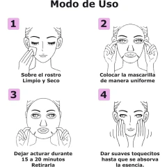 Máscara Facial Arándanos Antioxidante Hidrata Coony - comprar online