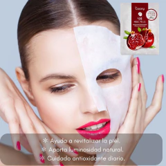 Máscara Facial Granada Hidrata Antioxidante 1u Coony