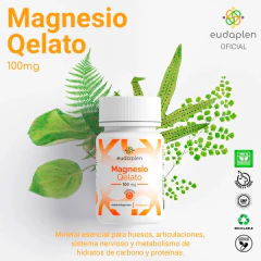 Magnesio Quelato x50 cápsulas - Zafirus