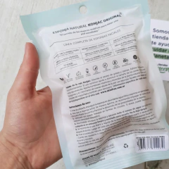 Esponja Facial Te Verde Konjac - comprar online