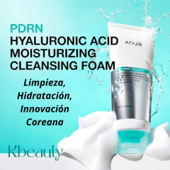 Pdrn Hyaluron Limpiador Espumoso Coreano 150ml Anua - comprar online