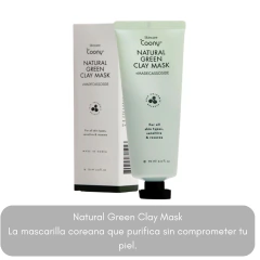 Natural Green Clay Mask 70ml Coony - comprar online