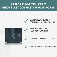 Twisted Máscara Capilar Nutre Define e Hidrata 150ml Wella - comprar online