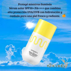 Vitamin C Brightening Sun Serum Protector SPF 50+ 51ml Commonlabs - comprar online