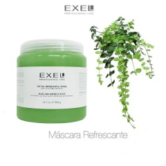 Máscara Facial Refrescante Extract. Vegetales 980ml Exel - comprar online