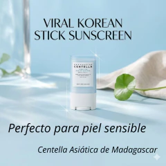 Hyalu Cica Silk Fit Sun Stick SPF 50+ Protector Solar 20g Skin1004 - comprar online