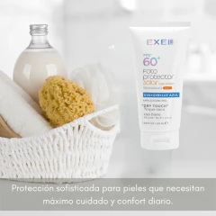 Fotoprotector Solar Fps 60 Color Dark Toque Seco 50ml Exel - comprar online