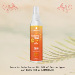 Protector Solar Factor Alto SPF 40 Textura ligera - con Color - en internet