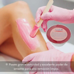 Cera Depilatoria Rosa Sistema Español 200g Exel - tienda online