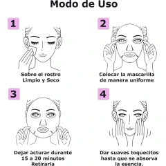 Máscara Facial Colágeno Antiage 1u Coony - comprar online