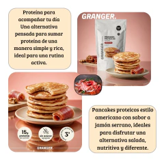 Pancake Proteico Jamón Serrano 300g Granger - tienda online