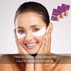 Kit x3 Pads Contorno Ojos Bolsas ojeras Hidrata Ilumina Acf