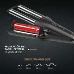 Rizadora Salon Curls Waves Silk Chrome Gama - Zafirus