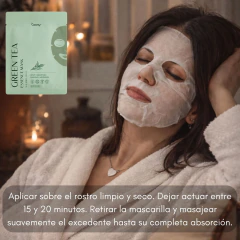 Imagen de Máscara Facial Green Tea Humectante 1u Coony