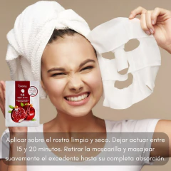 Máscara Facial Granada Hidrata Antioxidante 1u Coony en internet