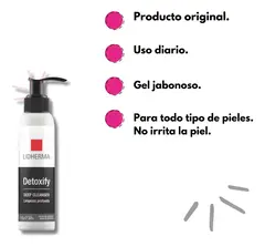 Detoxify Deep Cleanser 110g Lidherma en internet