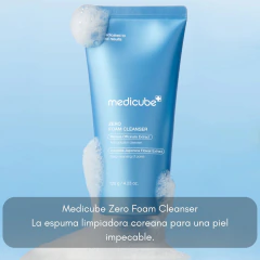 Zero Foam Cleanser Jabón Espuma Facial 120ml Medicube - comprar online
