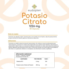 Potasio x50 cápsulas Eudaplen en internet