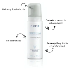 Sebum Clean Espuma Limpieza Piel Grasa 170ml Exel en internet