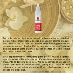 Imagen de Jabon Liquido Facial Gel x180gr Lidherma