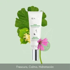 Máscara Refrescante Extract. Vegetales 30ml Exel en internet