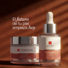 Collagen+ Glow Milk Colageno Antiarrugas Tensor x30gr Lidherma en internet