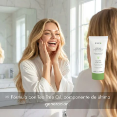 Crema Jabonosa Anti acne Tea Tree Oil 100ml Exel - Zafirus