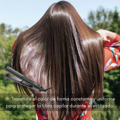 Imagen de Plancha Pelo Bravo Led Black 250°C Gama Profesional