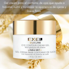 Línea Seda Gel Crema Contorno Ojos Efecto Lifting 30ml Exel - comprar online