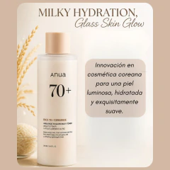 Rice 70+ Glow Milk Toner Iluminador Coreano 250ml Anua en internet