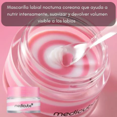 Pdrn Pink Lip Sleeping Mask Bálsamo Labios Nocturo 10g Medicube - comprar online