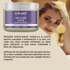 Mousse Scrub Exfoliante Facial Y Corporal Limpieza Idraet - tienda online