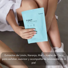 Foot Peeling Mask Premium Exfoliante Coony