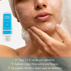 Aqua Bomb Mask Máscara Hidratante Descongestiva 90g Niza - Zafirus