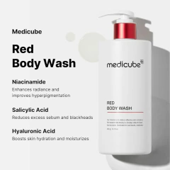 Red Acne Body Wash Gel De Baño Corporal 400g Medicube - comprar online