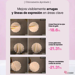 The Peptide Collagen Lifting Glow Máscara 3unid. Cosrx - Zafirus