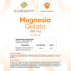 Magnesio Quelato x50 cápsulas en internet