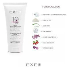 Hydra 10 Crema Facial Ultra Humectante 50ml Exel en internet