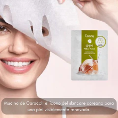 Imagen de Máscara Facial Baba Caracol Humectante Coony